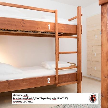 Microverse Hostel Регенсбург Экстерьер фото